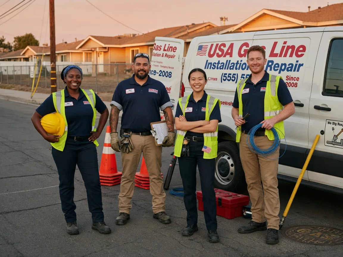 Gas Line Installation company in Amanda Park, WA